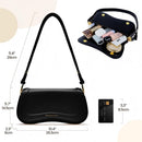 Bolsa Feminina Valena Elegance – Ombro e Transversal em Couro Sintético Premium