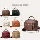 Bolsa Feminina Valena Charm – Transversal e Ombro com Detalhes Sofisticados
