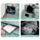 Bolsa Mala Feminina Valena Fitness 2 em 1 – Academia e Viagem Grande Capacidade Impermeável