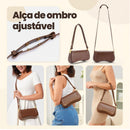 Bolsa Feminina Valena Elegance – Ombro e Transversal em Couro Sintético Premium