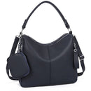 Bolsa Mochila Feminina Valena 2 em 1 Grande – Ombro e Transversal em Couro PU
