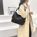 Bolsa Mochila Feminina Valena 2 em 1 Grande – Ombro e Transversal em Couro PU